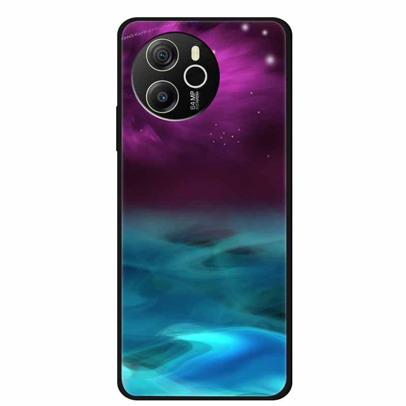 Para Funda Blackview Shark 8 Original Silicona Suave TPU Fundas de Teléfono Cubierta Trasera Para Blackview Shark8 Protector Moda Planeta Coque