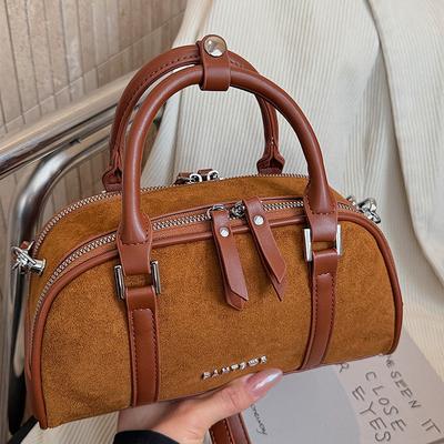 Einfache Retro-Tragetasche für Damen, Herbstneuheit, hochwertig, ausländisch, lässig, Schulter-Umhängetasche