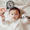 Handheld Baby Cartoon Panda Baby Shaker Toy for Hearing Sensory Stimulation Infant Toy Rattle Panda Shaker