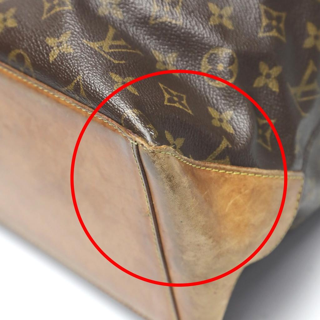 LOUIS VUITTON Monogram Cabas Mezzo Tote Bag Monogram canvas Brown Women M51151 Used