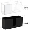 Countertop Paper Towel Dispenser Acrylic Paper Towel Holder Space Saving Paper Towels Storage Container Simple for Dining Room