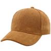 New Corduroy Baseball Cap For Women Men'S Fashion Snapback Autumn Winter Hip Hop Caps Casual Vintage Brand Hats Unisex