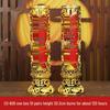 Smokeless Crystal Candle for Buddha Offerings, Housewarming, or New Year Celebrations - Windproof Red Butter Lamp