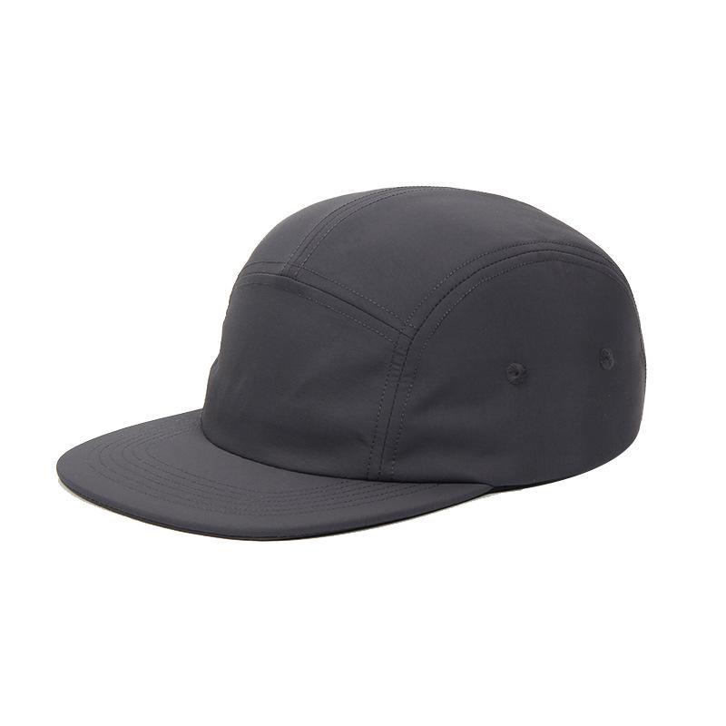 Quick Dry Water Resistant 5-Panel Skate Cap, Nylon High Quality Big Size Unisex Aviator Camping Hat