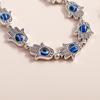 Vintage Hamsa Hand Fatima Evil Eye Bracelets for Women Jewelry Bohemian Natural Stone Beads Charm Bangles Couple Gift