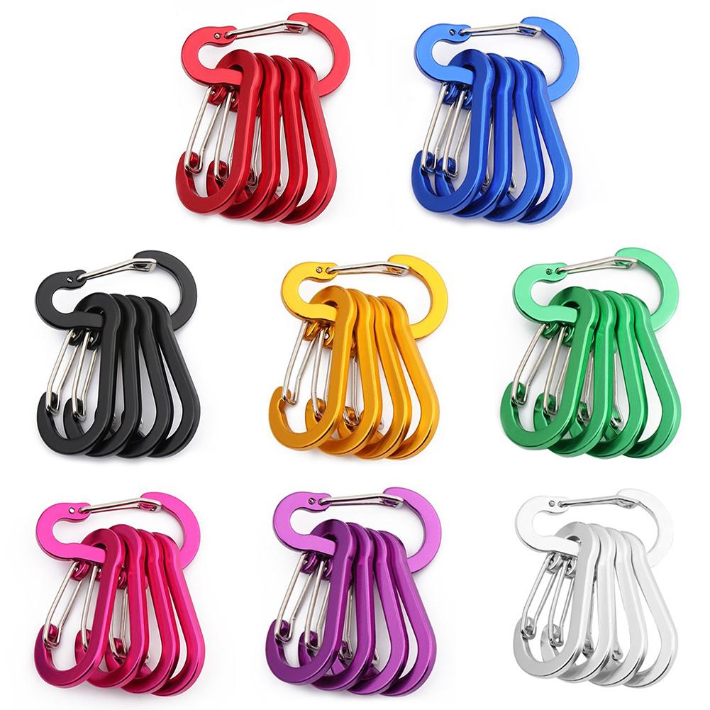 Specifications Aluminum Alloy Carabiner Clips Aluminum Alloy