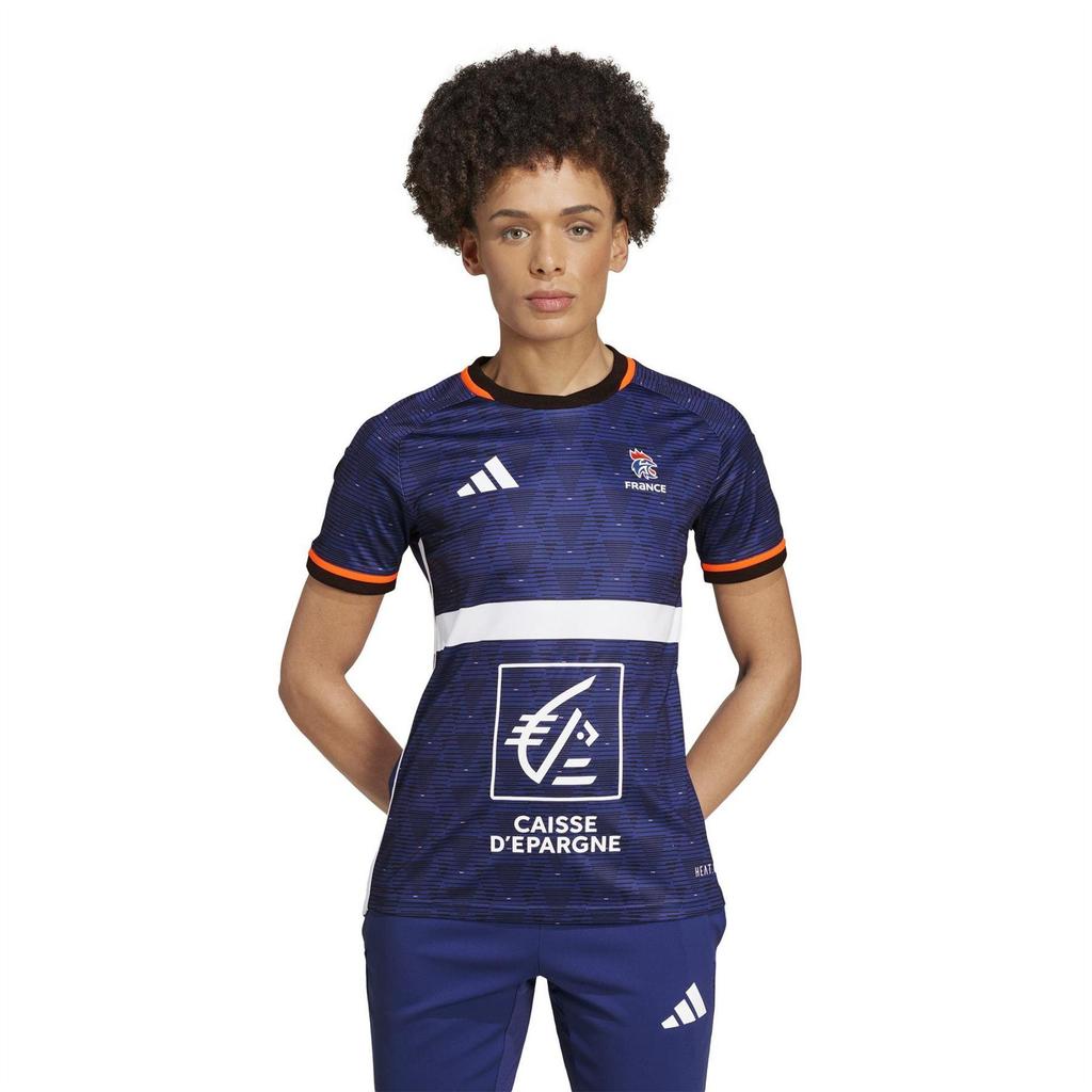 Adidas Womens/Ladies France FFR Handball Jersey