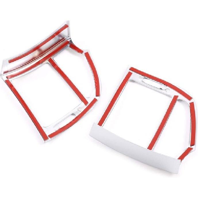 2X For Benz S-Class W221 ABS Dashboard Side Air Vent Outlet Cover Trim 2008-2013