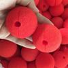 10pc 5cm Funny Props RED Foam Ball Clip Circus Clown Nose Comic Halloween Costume Party Magic Dress