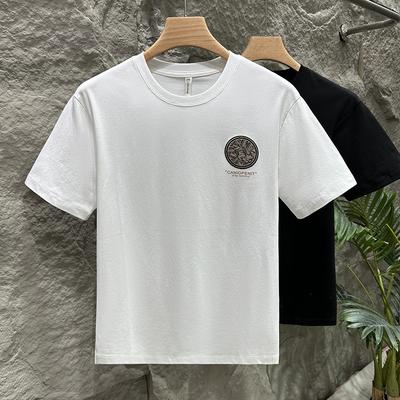 Tricou de vară pentru bărbați cu mânecă scurtă, Dopamine Wear, cu mânecă jumătate, imprimat, Top subțire pentru corp