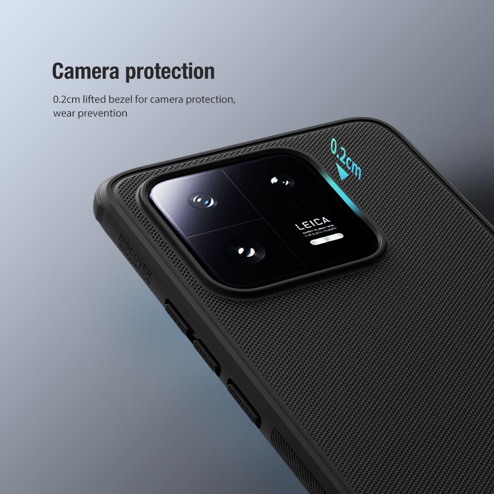 Nillkin Für Xiaomi 14 Pro / 13 5G Hülle Super Frosted Shield Ultra-Dünn Hart-PC Matt Hülle Schutz Rückseite für Xiaomi 13 5G