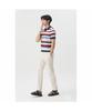 BRENTWOOD [Liberty] Washable Multi-Pattern Polo Neck Sweater Brwam26522Otx