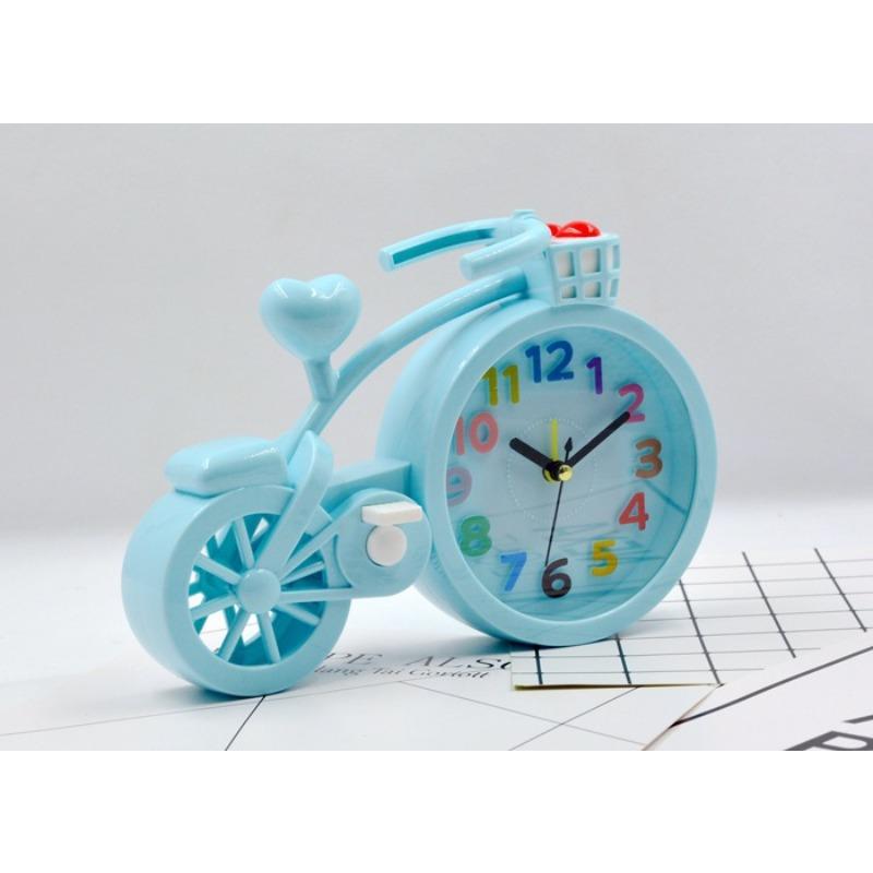 Korean Cute and Novel Alarm Clock, Primary School Student Bicycle Wake-up Clock