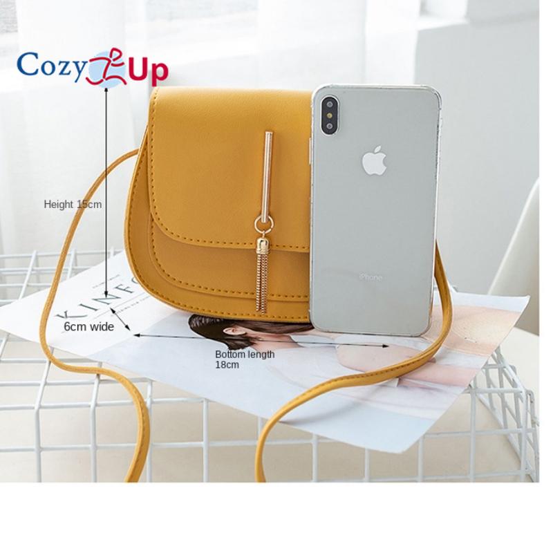 Cozy Up Umhängetasche, Damen Satteltasche, Handytasche