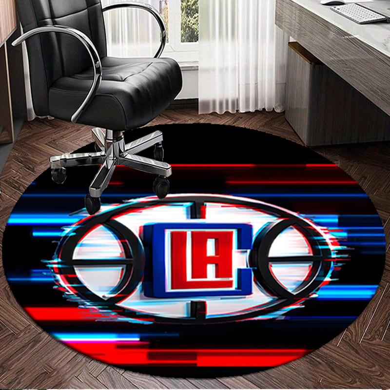 Clippers Ice Round Rug for Livingroom,Bedroom, Palyroom, Chair Rug, Area rug, Circle Carpet, Large Size Fan Christmas gift