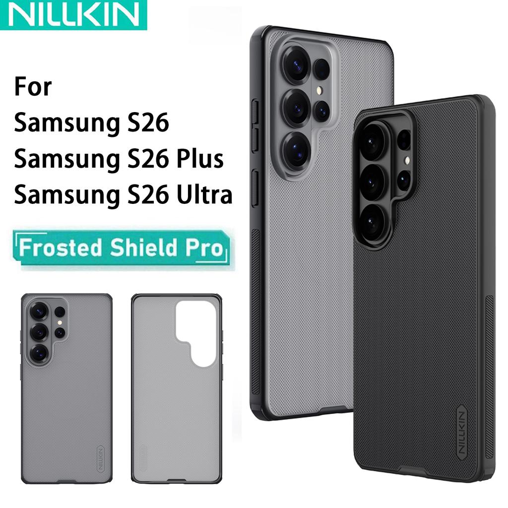 Für Samsung Galaxy S26 Ultra Plus Handyhülle Nillkin Super Frosted Shield Pro Harte PC+TPU Hülle Stoßfeste Rückabdeckung