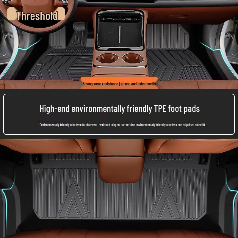 Compatible TPE Floor Mats for 2026 AION i60 - GAC AION Car Accessories, Modification, and Decorative Carpet.