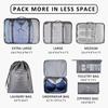 Travel Set Storage Bags Clothes Digital Toiletries Shoes Organizer Bag Student Dormitories Clothing Sorting Bags Packing Cubes