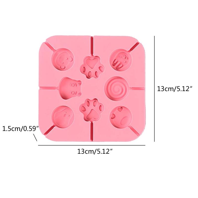 Household Paste Mould Press Baking Utensils Food-grade Silicone Cake Decoration Easy Safe Fruit Animal Cute Shape