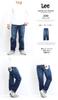 Lee AMERICAN RIDERS 202 Loose Denim Dunkelblaue Jeans, Herrenhose,