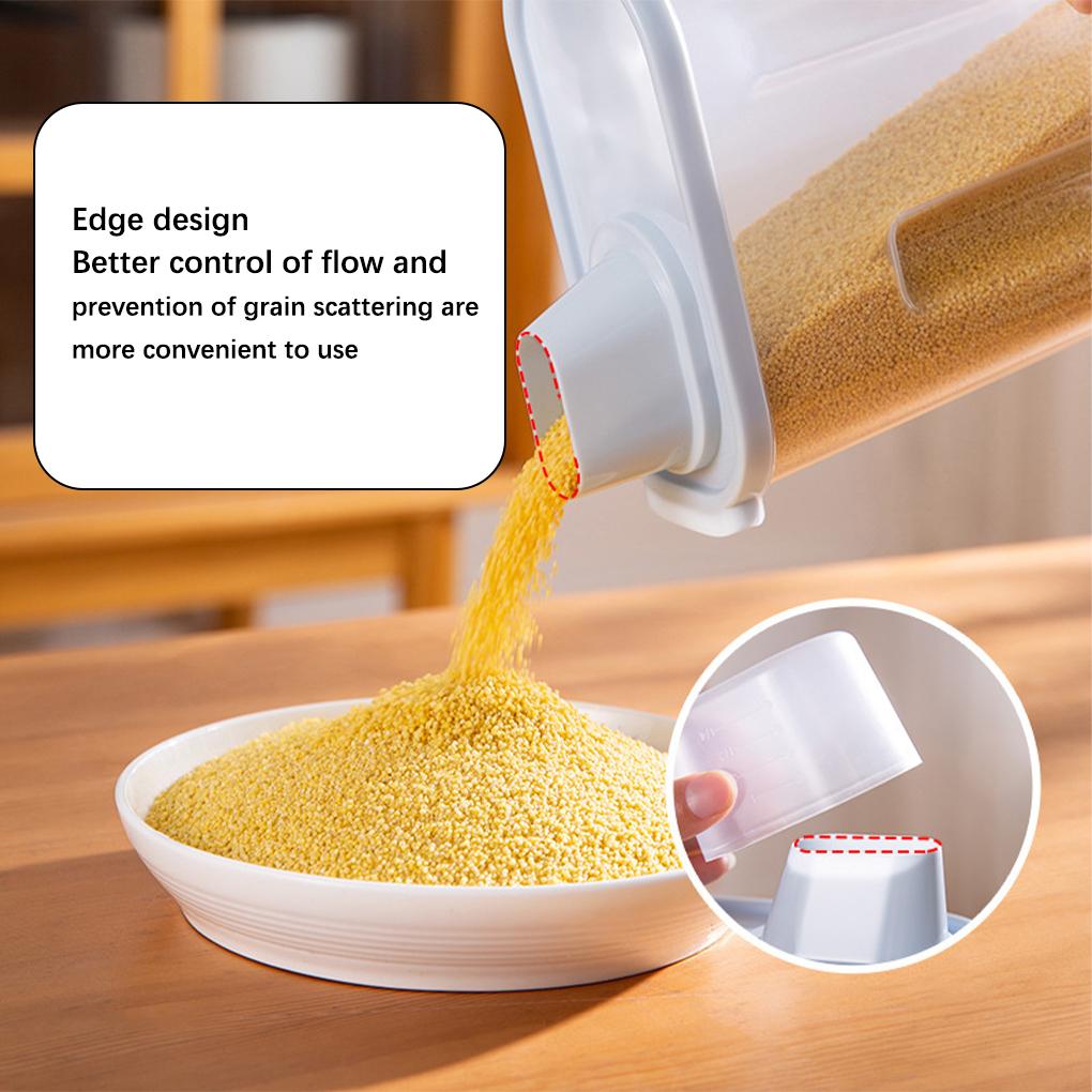 Storage Tank Home Supplies Sundries Box Fine Workmanship Transparent Exquisite Laundry Powder Kitchen Gadget Grain Container