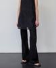 Leuba Eyelet Layered Pants - Black