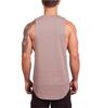 GYM ANIMAL Herren-Marken-Fitness-Muskel-Sport-Casual-Gym-Tanktop, modische Kleidung, Bodybuilding-Unterhemden, ärmelloses Lauf-Weste aus Baumwolle
