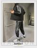 Men's 2023 Casual Sportswear Set: Trendy Spring/Autumn Running Jacket and Pants