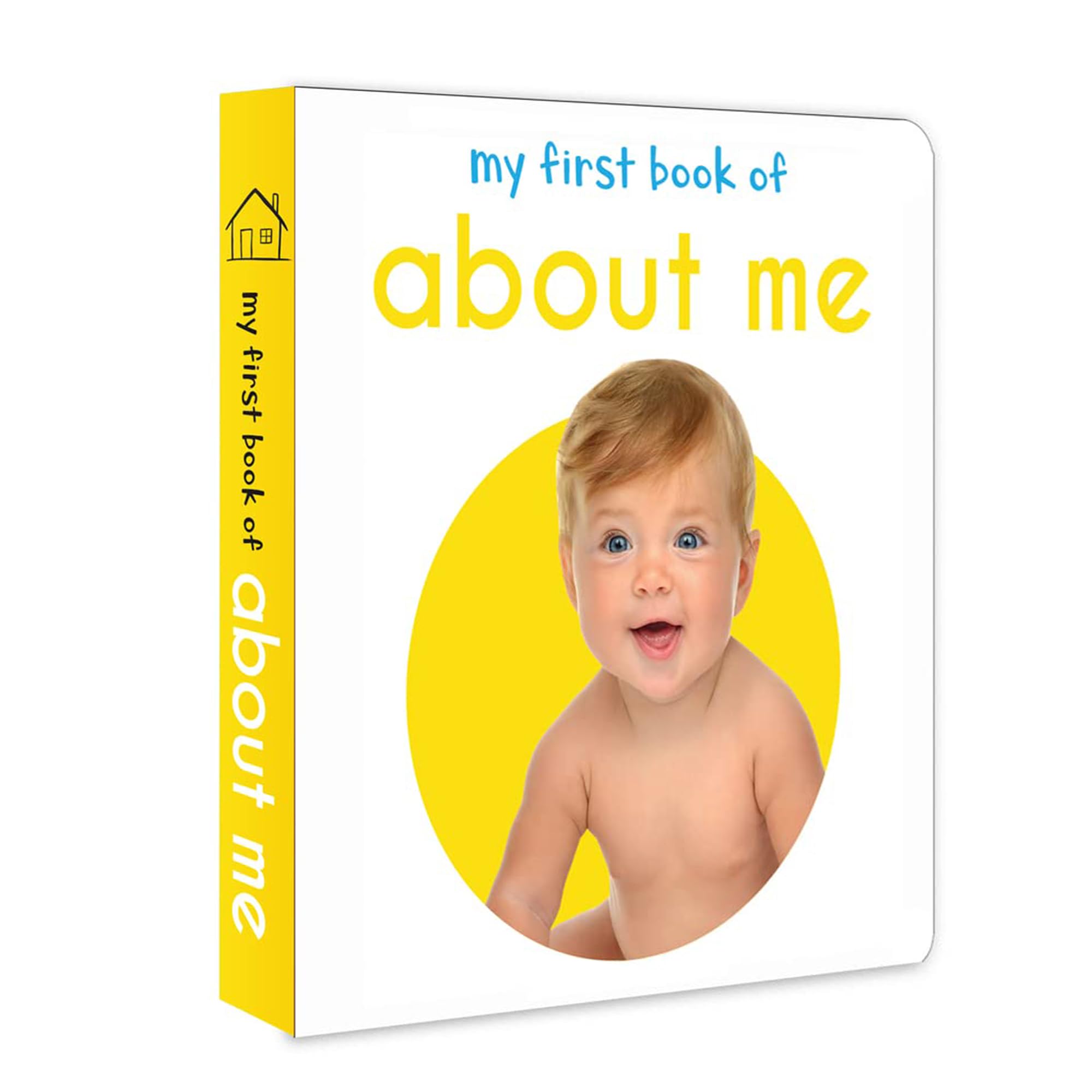 My First Book About Me | First Self-Awareness Board Book for Babies, Toddlers & Preschoolers | Learn About Body Parts, Emotions & Daily Rou