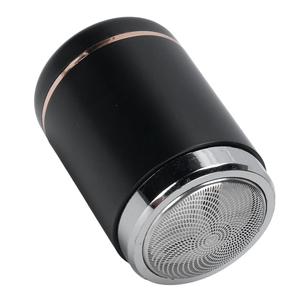 Beard Trimmer USB Rechargeable Travel Mini Electric Beard Trimmer Clipper for Beard Grooming Trimming Black