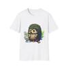 Hedgehog Chill Vibe Unisex T-Shirt, Gifts for Animal Lovers, Cute Nature Tee,