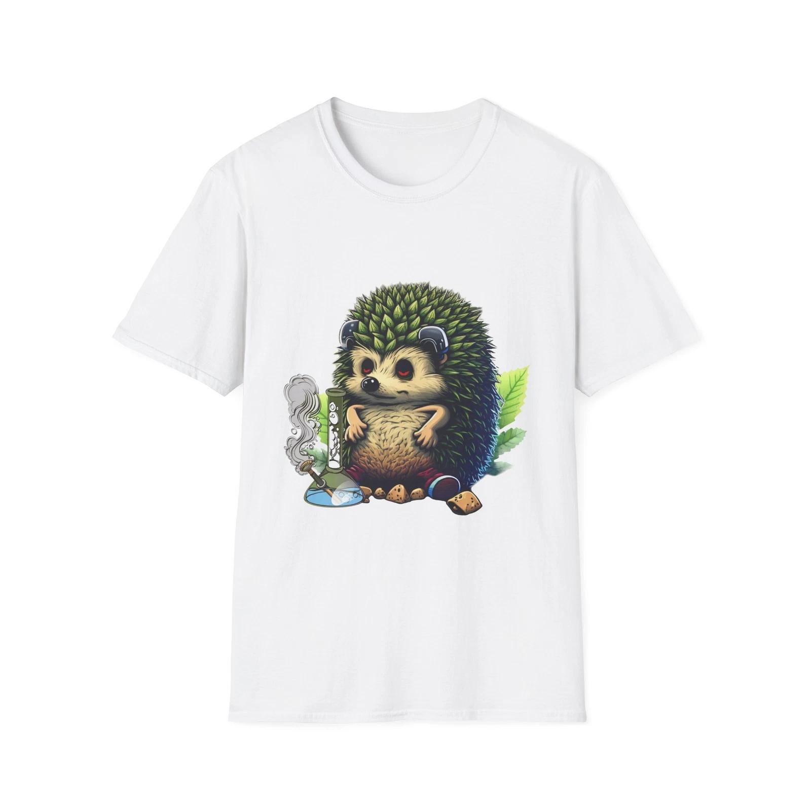 

Hedgehog Chill Vibe Unisex T-Shirt, Gifts for Animal Lovers, Cute Nature Tee, XL