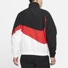Nike Giacca Uomo Colorblock con Logo Tessuto Collo Alto Capispalla Nero AR3133-011