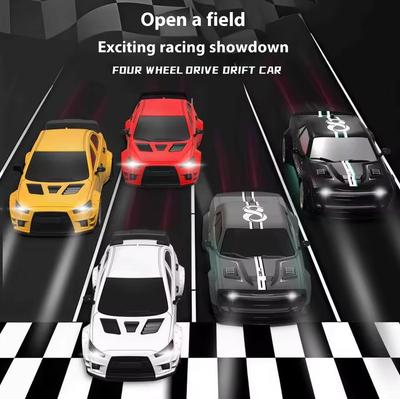 1/20 Voiture de Drift Télécommandée à Quatre Roues Motrices Avec Multiples Modèles d'Éclairage Contrôlés par Application Cadeau pour Enfants pour Télécommand