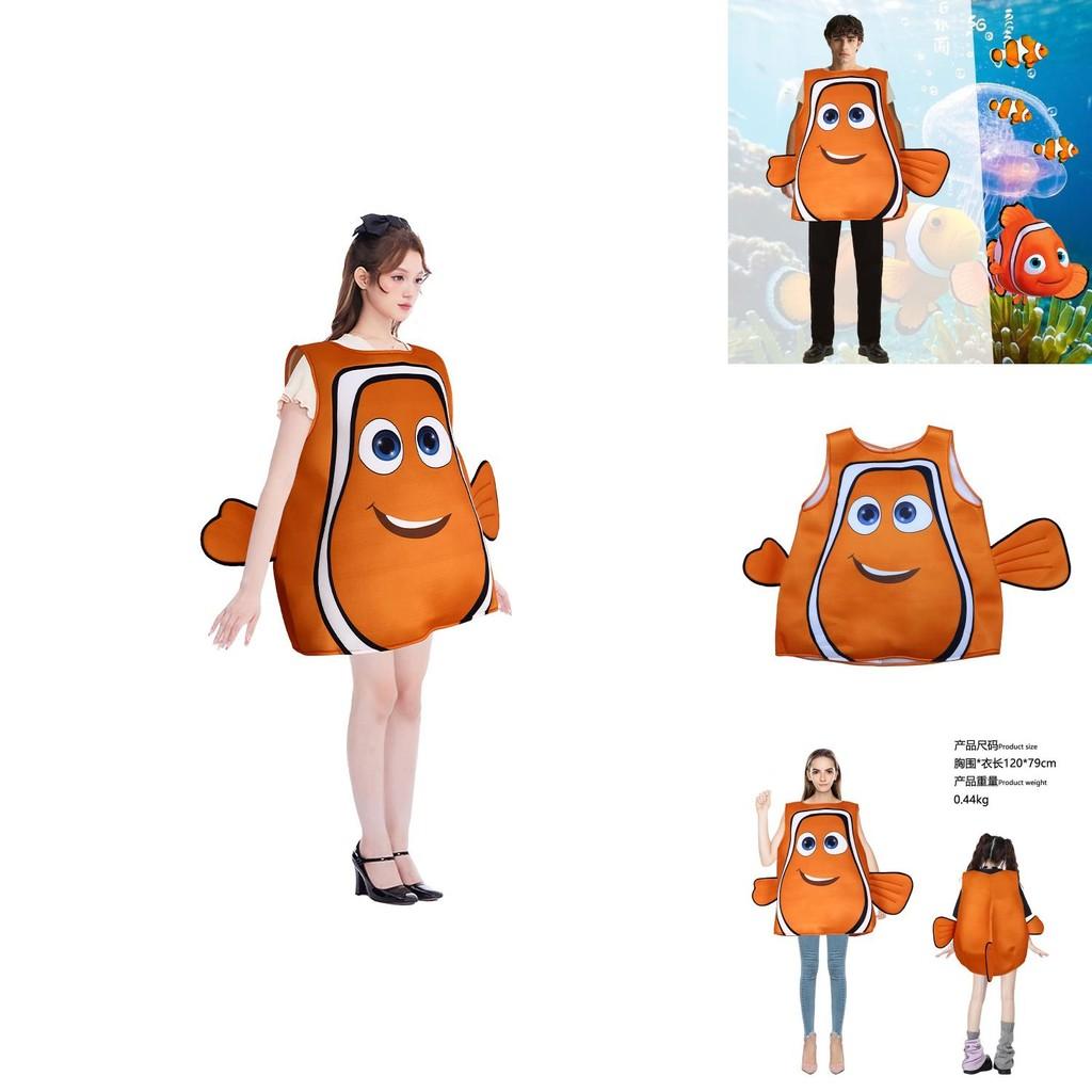 Finding Nemo Cosplay Costume For Kids With Polyester Material For Game Theme Events