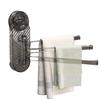 180°Rotating Suction Cup Towel Rack Multi-pole Clothes Hanger Bathroom Towel Pole  for Kitchen