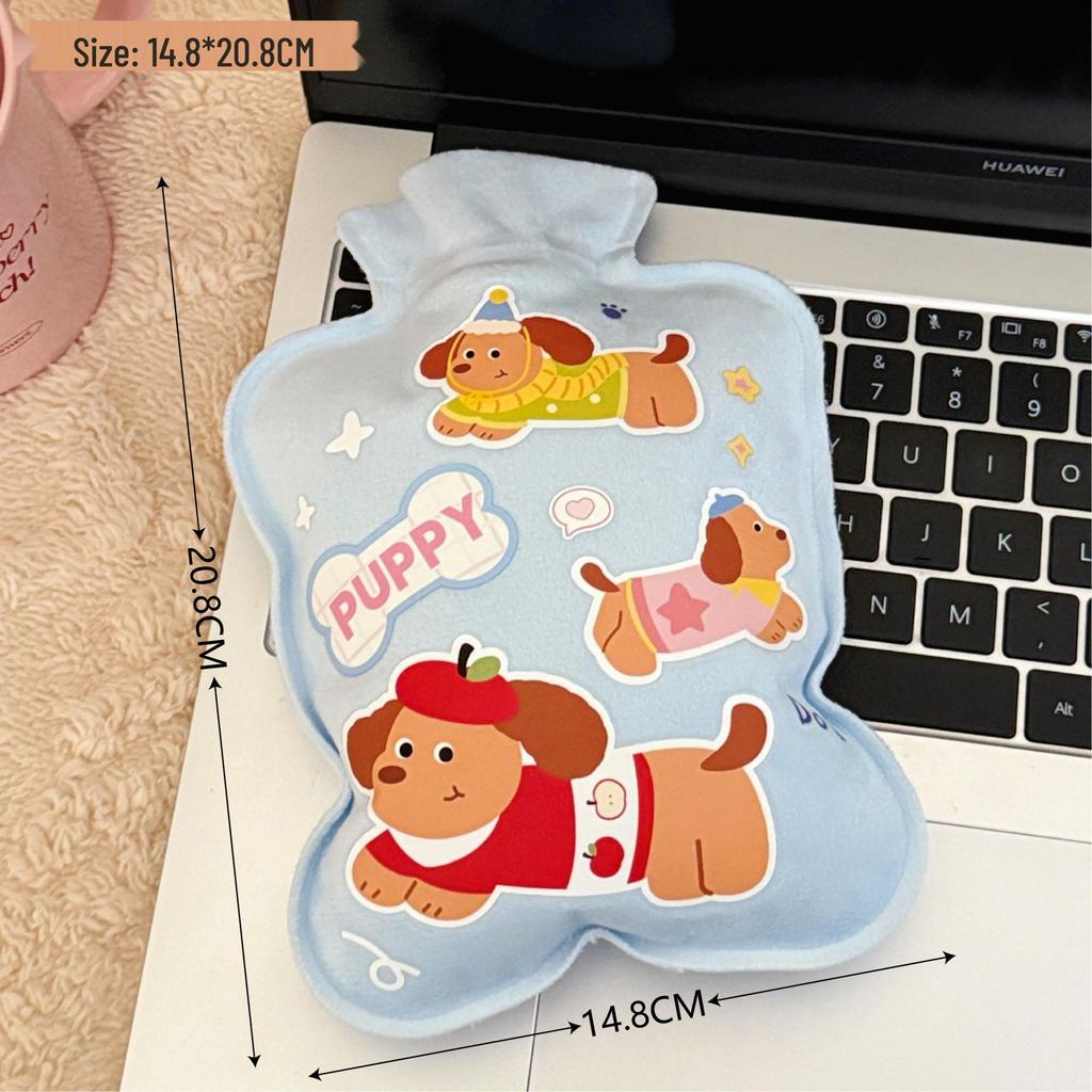 Mini Cute Cartoon Hot Water Bottle - Portable Winter Hand Warmer for Students