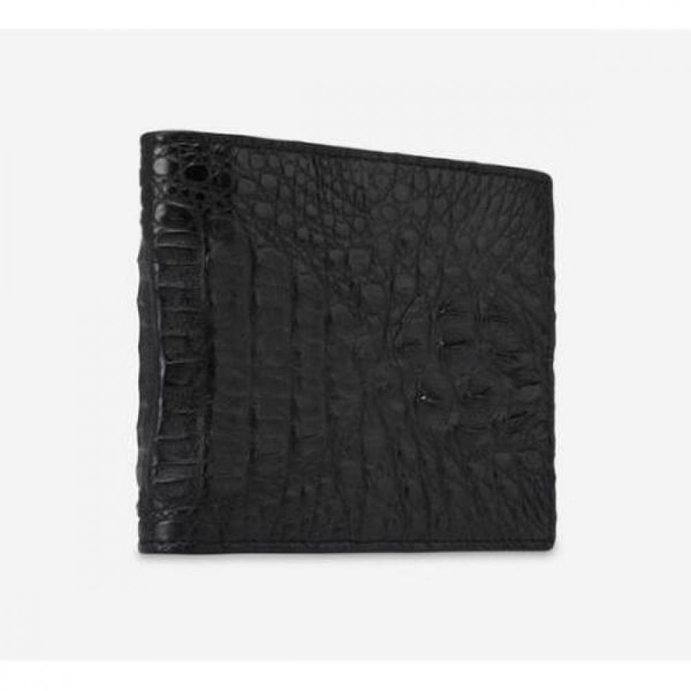 Daks Black Crocodile Leather Wallet Dbwa1e713bk