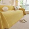 Modern Minimalist Chenille Herringbone Sofa Cover, Four Seasons Non-Slip Blanket