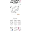 Fromis_9 Unlock My World 1st Album Contents+Tracking Sealed (Standard Random)