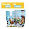 Toy Story Birthday Party Decoration Tableware Set for Baby Shower Or Any Celebration Includes Cups Plates Balloons - Christmas D
