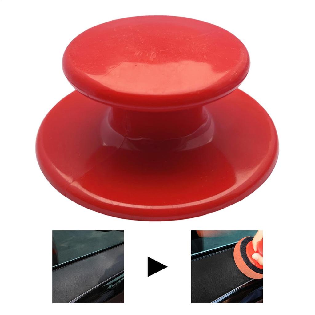 Car Sponge - Applicator with Handle, High Density Sponge Polishing Sponge, Car