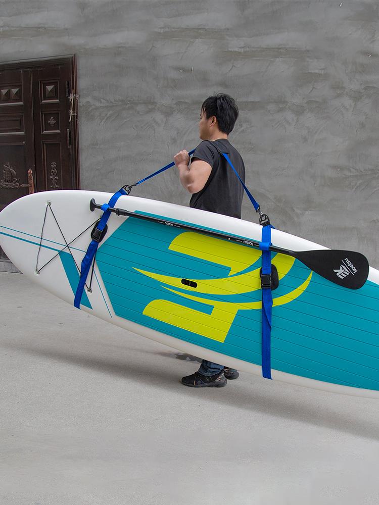 Surfboard Shoulder Strap Adjustable Surfboard Shoulder Carry Sling Stand Up Surf Paddle Board Carrier for Women Men