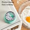 Magnetic Base Kitchen Timer 60-minute Mechanical Timer with Magnetic Base for Kitchen Visual Countdown for Time for Children