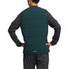 Adidas Solid Color Logo Button Windproof Reversible Vest Men Vests Green HG3260