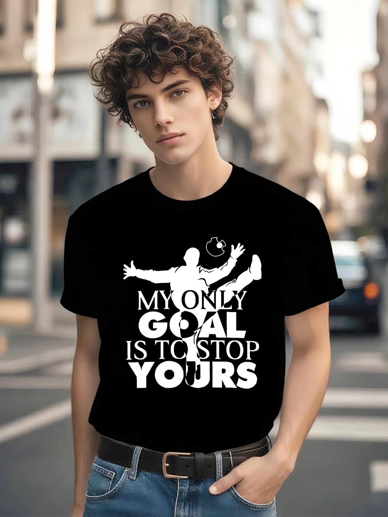 Goalkeeper Handball Lover Tshirt - My Goal is to Stop You... XXXXL