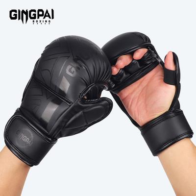 Professionelle MMA Boxhandschuhe Halbfinger Sandsack Karate Muay Thai Trainingshandschuhe Herren Damen Verdickte Boxausrüstung