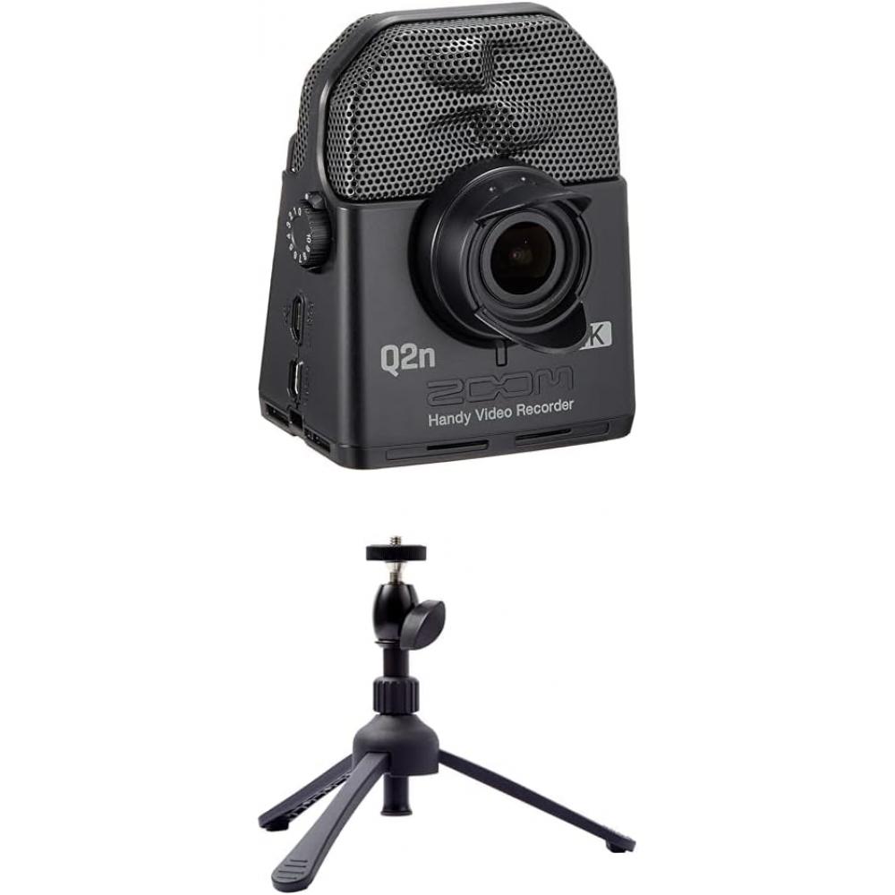 [buy Set] Zoom Handy Video Recorder Q2n 4k   Tabletop Tripod Set Tabletop Tripod Set