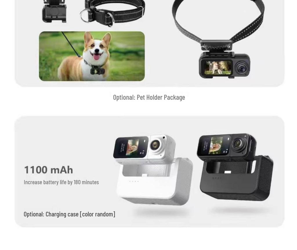 Anti-Shake HD Action Camera for Cycling, Travel, Scooter, and Motorcycle
