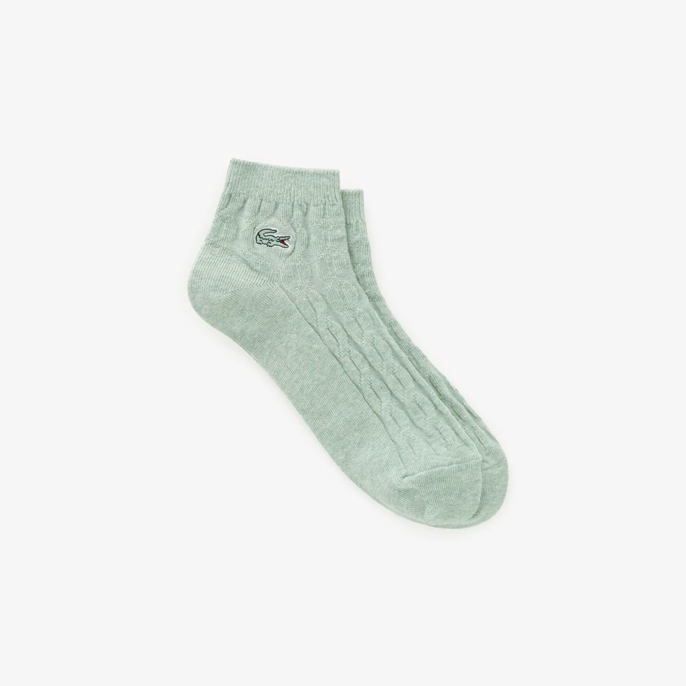 [lacoste] Женские носки с косами до щиколотки RA034E-56G02M 0TU